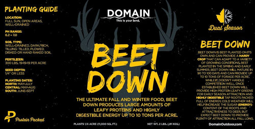 Domain Outdoor Beet Down Food Plot Mix