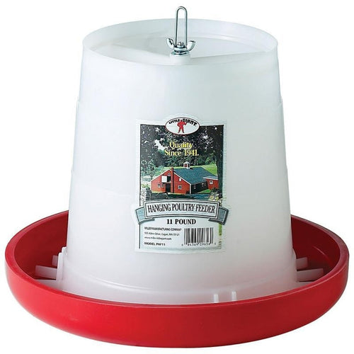 Miller Plastic Hanging Poultry Feeder