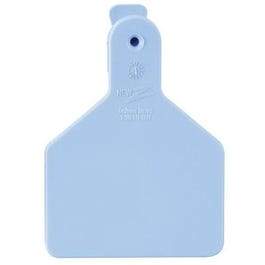 Calf Tag, Blue, 2-3/8 x 3-1/4-In., 25-Pk.